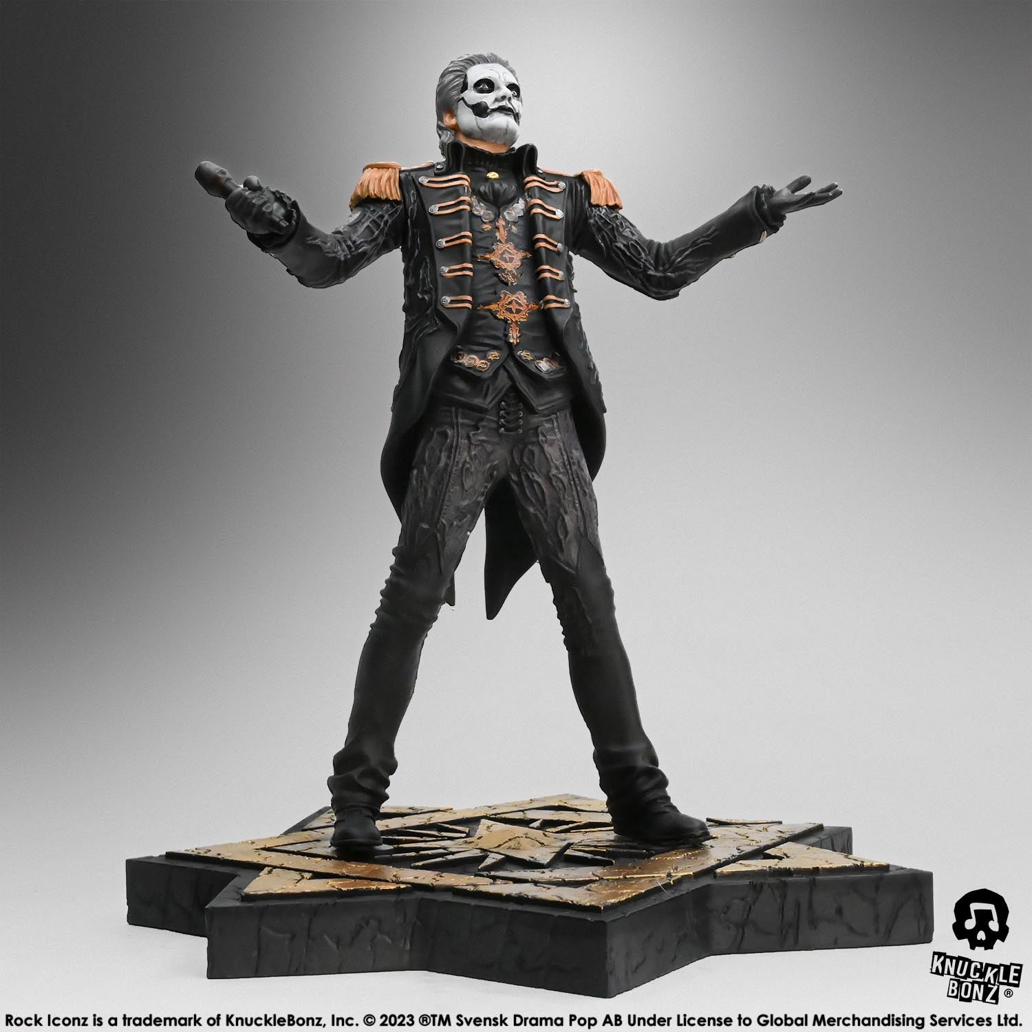 Papa IV in Military Jacket Statue – Ghost VIP